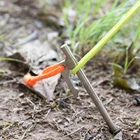 Titanium Boundless Voyage 200mm Titanium Alloy Tent Pegs Camping Heavy Duty Ground Nail Ground Tent Stakes