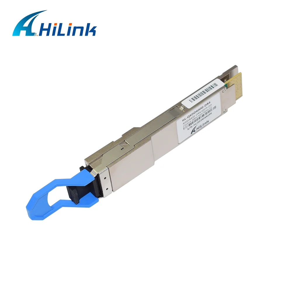 QSFP-DD-DR4 8x50G 400GBASE 400G 1310nm 500M MPO-12 Connector SMF SFP Transceiver 2