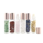 Perfume Roll On Bottles Hot Selling 10Ml Rose Gold Essential Oil Roller Perfume Roll On Glass Bottles