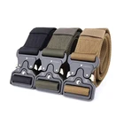 1.7" Military Nylon Waist Belt Adjustable Combat Equipment Belt Army Training Carry Waist Belt