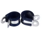 Iron Clips Galvanized Iron Clamp Galvanized Iron Rubber Coated P Clips Cable Clamp