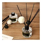 Diffuser Reed Diffuser And Sticks 4mm Black Aroma Diffuser Fragrance Rattan Reed Stick Decorative Home