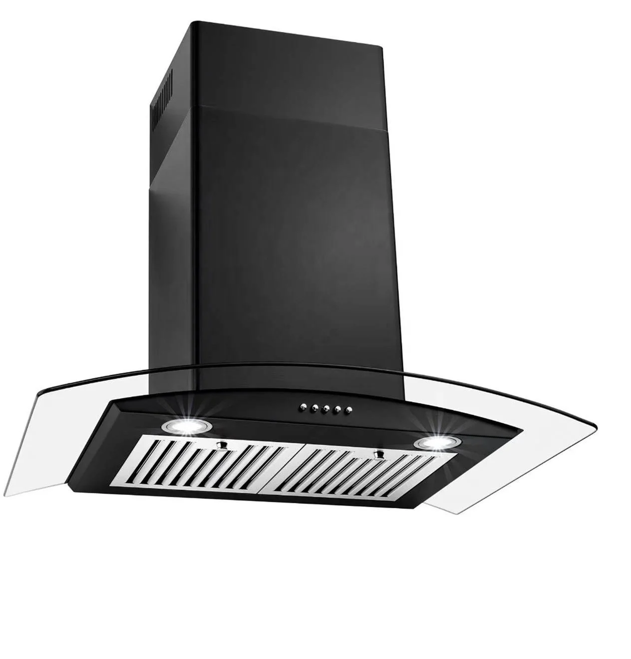 quiet chimney cooker hood