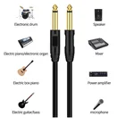 Stereo Audio Audio Cable Custom High Quality Professional Stereo Auxiliar Adapter Extension Jack 6.5mm Audio Cable