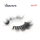 False Eyelash False High Quality Hand Made Natural 3D Real Mink Eyelash False Eye Lashes 3D Mink Eyelashes