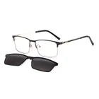 Metal Clip On Metal Clip On Sunglasses High Quality Men Metal Clip On Polarized Sunglasses