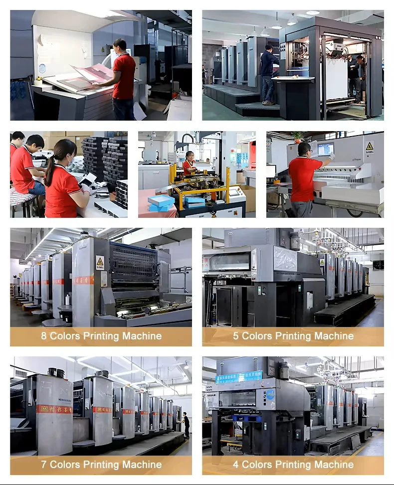 Luxury Custom Foldable Gift Box with Double Door Open Design and 2mm Paper Cardboard