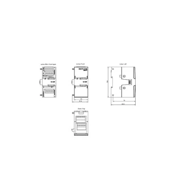 6ES7288-3AM03-0AA0 SIEMENS Original Package S7-200 SMART Analog I/O SM AM03 2AI/1AO 6ES72883AM030AA0