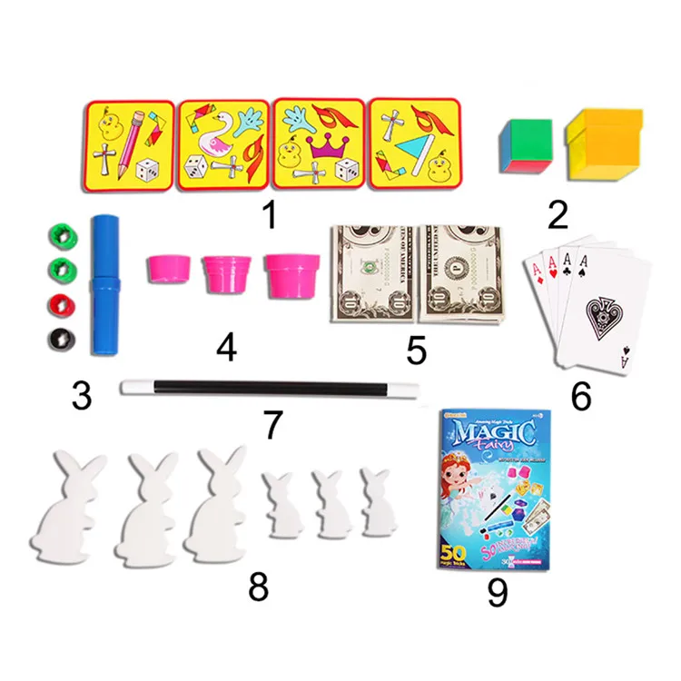 ZJKS Customized wholesales magical props easy magic tricks for kids