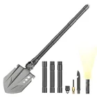 Camping Outdoor Camping Hiking Multifunctional Folding Camping Self-defense Engineer Shovel