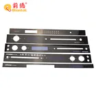 Dvd Player OEM Custom Top Grade Acrylic Switch Control Front Panel For DVD Player