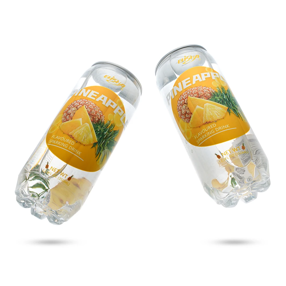 350ml canned sugar free pineapple juice drink with sparkling