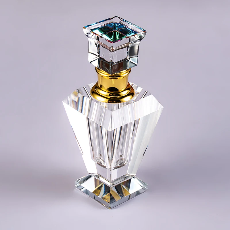 product new products sell well fashion classic glass empty bottle 6ml customizable crystal perfume bottle-8