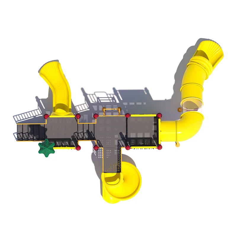 Feelkids ALT-24018CS Large Outdoor Plastic Water Slide 770x600x330cm 20 Kids Capacity Amusement Equipment for Parks Water Parks details