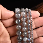Gemstone Beads 2021 Hot Sale Round Natural Labradorite Loose Gemstone Beads For Jewelry Making