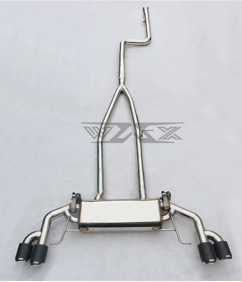 Carbon Fiber Exhaust Tail Pipe Cat-back For BMW X3 E83 F25 F97 2010-2021High Performance Catback Exhaust with Valvetronic