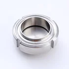 Union Sanitary Heavy Duty SMS Union Round Nut 1"-6" Stainless Steel 304