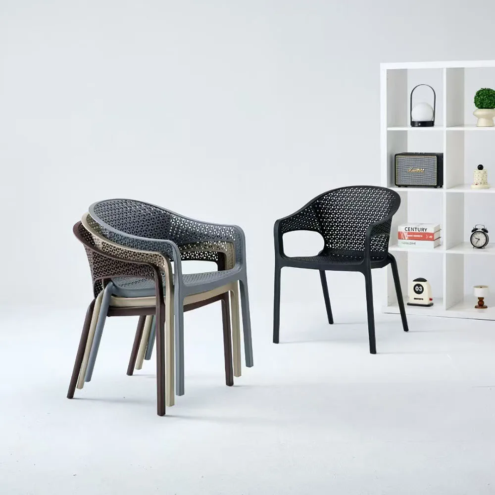 product modern wholesale plastic chair stackable dining chair living room cafe hotel outdoor garden chairs-3