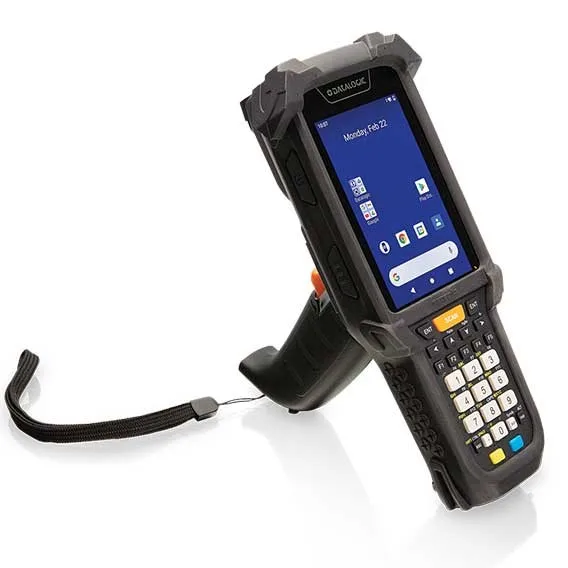 Datalogic Skor Pio X5 IP65 2D Handheld Android 10 PDA Scanner with 256MB Memory 6200mAh Battery 5" Screen Mobile Stock