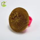 Ball Products Kitchen Stainless Steel Scourer Cleaning Ball Scrubber Cleaning Products With Handle