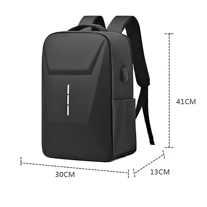 Hot Selling Anti Theft EVA Backpacks Hard Shell Design Travel Business Mens Waterproof Business Laptop Back pack With USB Port
