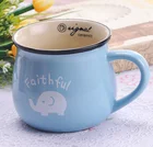 Cup Coffee Eco-friendly Enamel Cup Ceramic Coffee Cup Tea Cup With Custom Logo