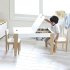 Children Kids Table Set Cheap Wooden Party Activity Desk Toddler Kids Study Children Table And Chair