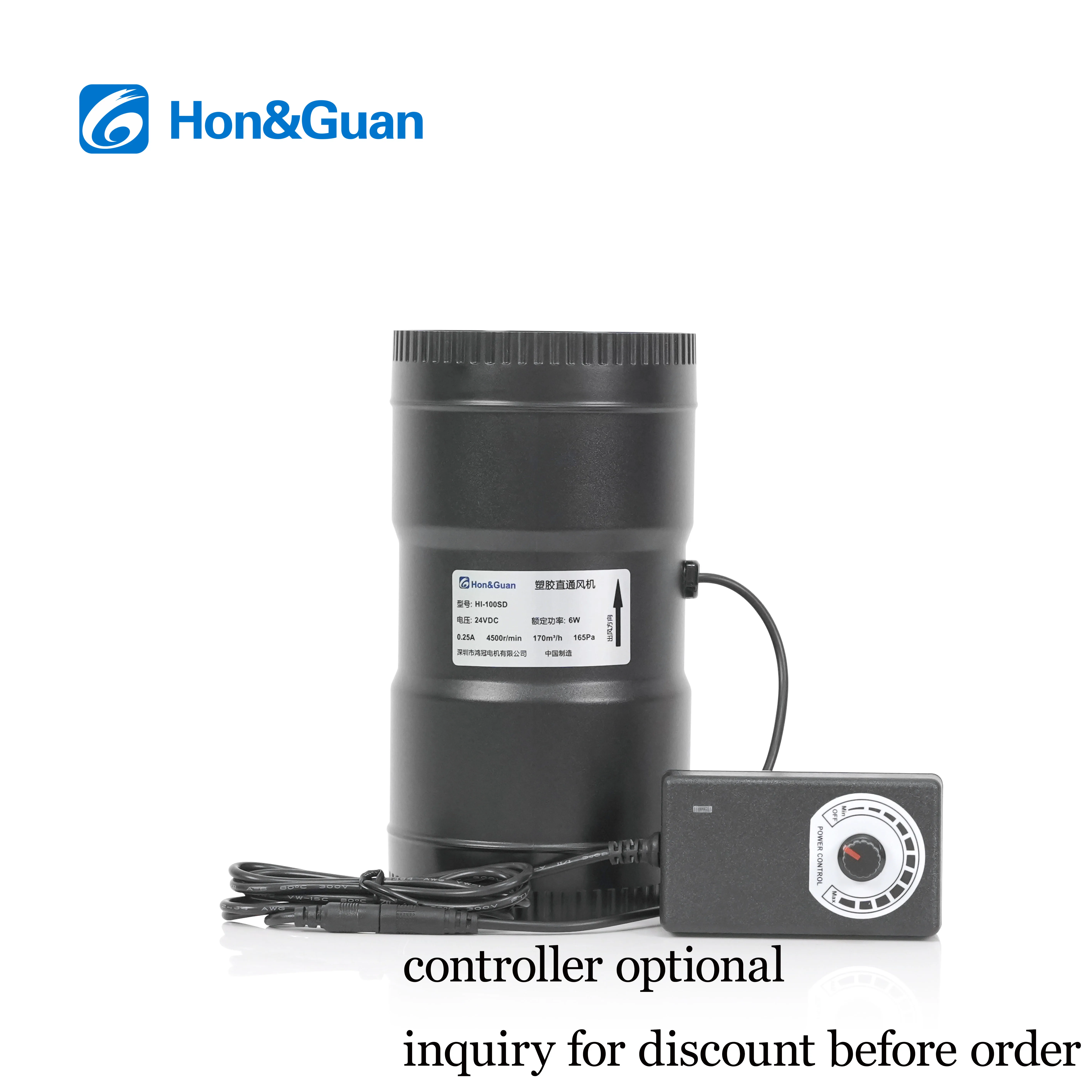 Inline Duct Fan, HI-75SD, ABS, Plastic, 24V - detail 18