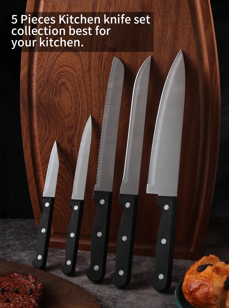 pp全唐手柄厨房用菜刀 - buy knife set for kitchen