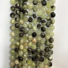 Real Beads Gemstone 10Mm Double Tip Real Snake Jade Gems Beads Natural Jade Beads Loose Gemstone Bracelet
