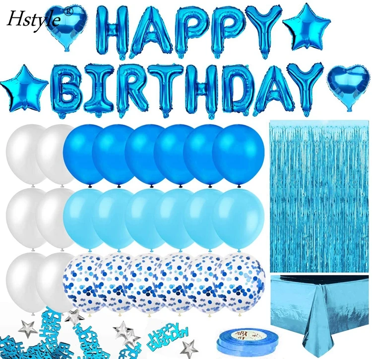 Kid's Birthday Party Decoration Items Courier Across India  Half birthday,  1st, 2nd, 5th, 10th Birthday Decoration Kits – FrillX