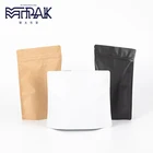 Pouch Stand Up Coffee Bag Stock Custom Logo Zip Lock Stand Up Pouch Coffee Packaging Bag With Valve