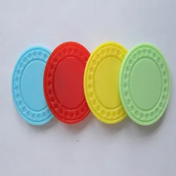 suited printed poker chips