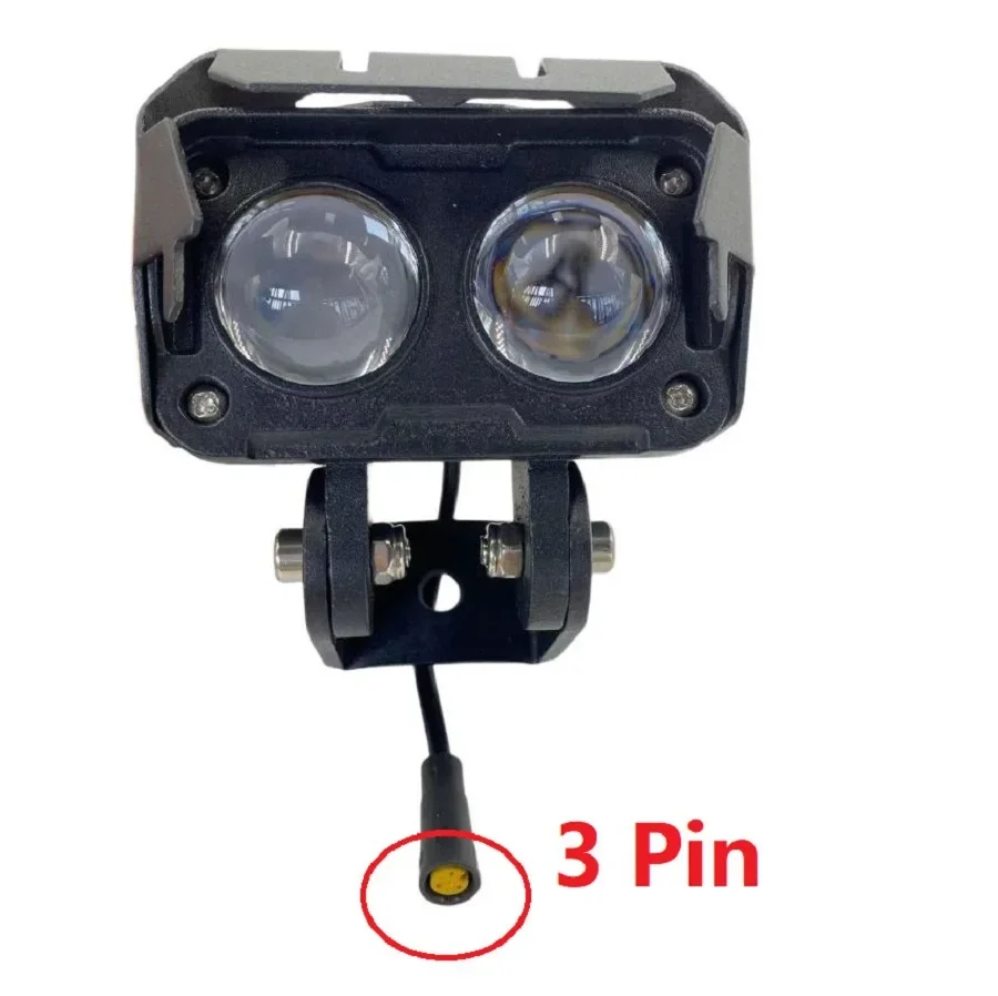 Original Headlights with Aluminum Alloy Housing For Kukirin G3Pro Electric Scooter Accessories