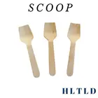 Ice Cream Stick Wood China Factory Lowest Price Disposable Wooden Birch Ice Cream Spoon Stick