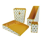 School Set Printing Paper Cardboard School Office Stationery Set Eco Friendly Cardboard Gift Set