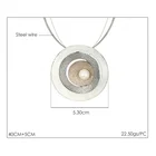 Pearl Pendant 2021 Bohemia Round Pearl Pendant Necklaces Choker Necklace Women New Design Fashion Pendant