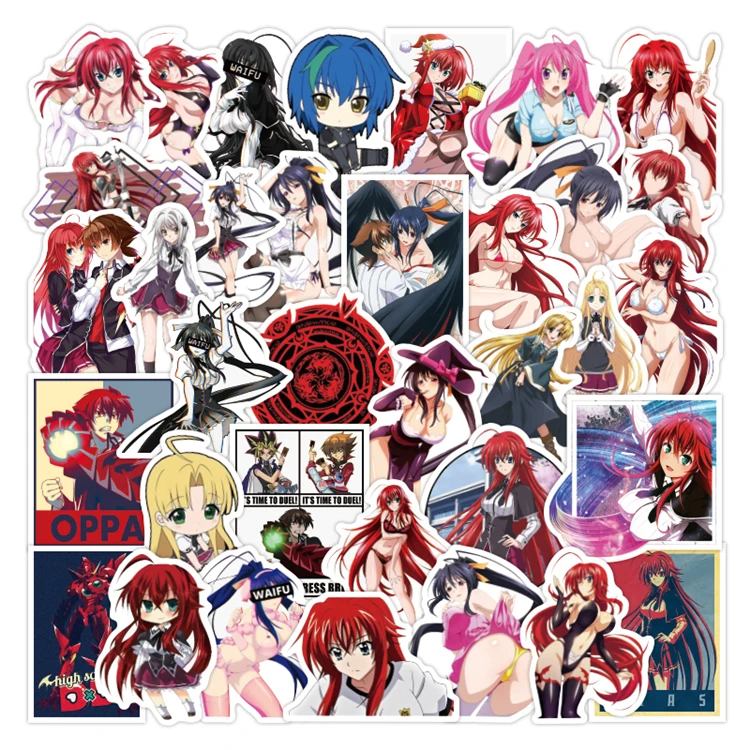 100 Pcs/pack High School Dxd Anime Sticker Waterproof Cute Blue Vinyl  Stickers For Teen Girls Water Bottle Laptop - Buy Vinyl Stickers,Waterproof  Sticker For Glass,Sticker Packs Product on 