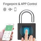 Lock Door Fingerprint Padlock With APP Control Anti-lost Gun Lock Smart Door Lock