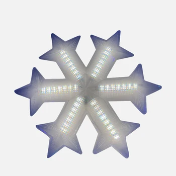2024 LED Christmas meteor shower snowflake pattern lights Indoor and outdoor waterproof garden mall home bar decorative lights