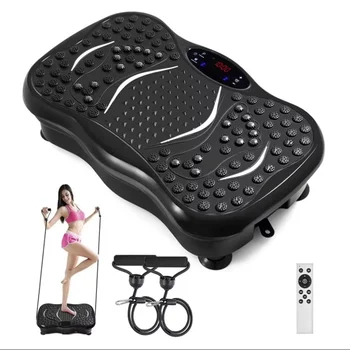 Mini Body Vibration Plate Exercise Machine ABS Material Vertical Direction Electromagnetic Type Workout Vibration Platform