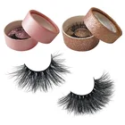 best selling eyelashes mink 25mm lashes with custom packaging