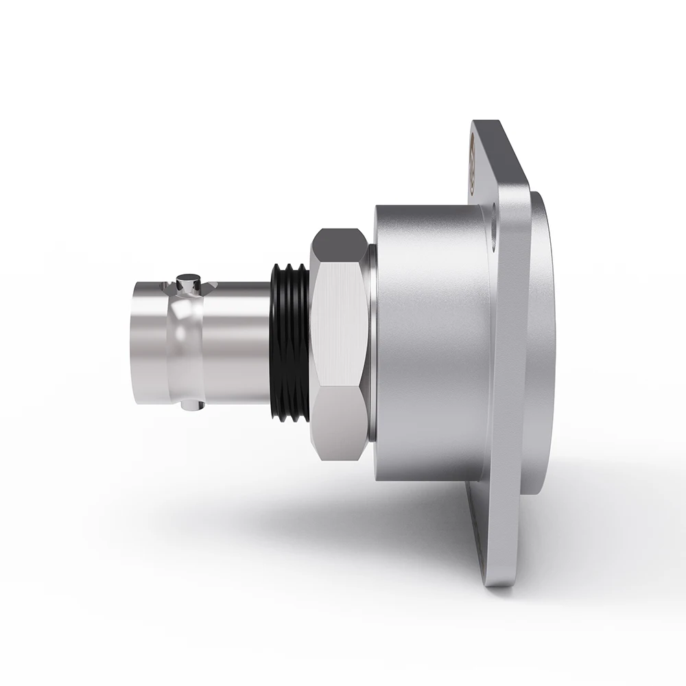 Lightweight Industrial BNC Video Connector Female BNC Panel Mount Chassis Socket Adapter Welding Free Industrial BNC Connector