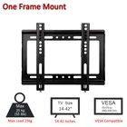 Tv Wall Mount Flat Cheap Low Flat Panel TV LED LCD Fit For 14''-42'' TV Stand Wall Mount