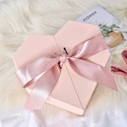 Shaped Gift Gift Box Heart Shaped Rigid Paper Box For Chocolate Gift Packaging
