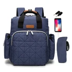 Diaper Bags Backpack Diaper Bag Oem Custom Logo Waterproof Luxury Designer Mother Diaper Refill Bags Backpack