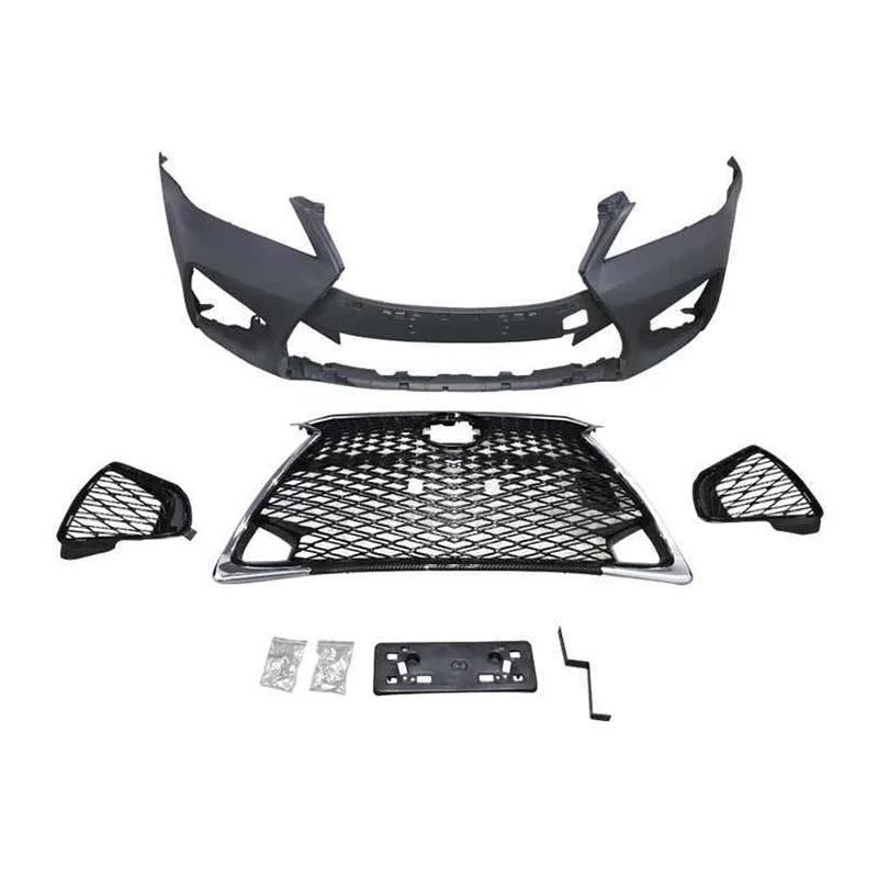 prodotto paraurti anteriore con griglia nuovo paraurti cisang auto parts kit carrozzeria per lexus 2012 2014 gs 200 250 35 modificato gsf surround-35