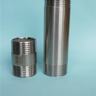 Pipe Thread Stainless Steel Threaded Pipe Top Sale Full Pipe Thread Outside Stainless Steel 201/304/316 Conduit Nipples