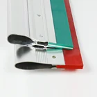 Blade Polyurethane Silk Screen Printing Aluminum Squeegee Blade Rubber Holder For Screen Printing Machine