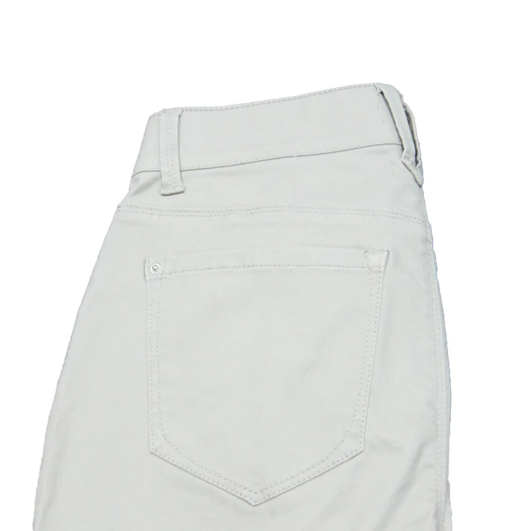 Women's Regular Jeans Simple Style Mid Waist Slim Skinny Plus Size Denim Breathable Pencil Pants Solid Pattern Color for Woman manufacture